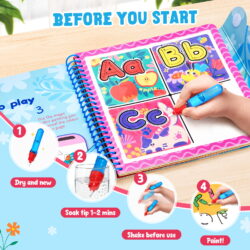 Joycat Alphabet Water Reveal Set